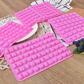 Cozihom Animal & Fruit Silicone Candy Making Molds