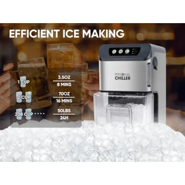Nugget Ice Maker 55Lbs/24h - For Home and Business