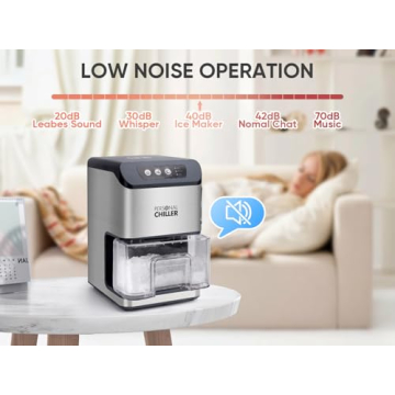 Nugget Ice Maker 55Lbs/24h - For Home and Business