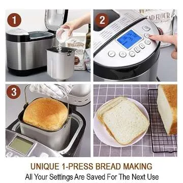 Shop KitchenArm 29-in-1 Smart Bread Machine for Delicious Bread