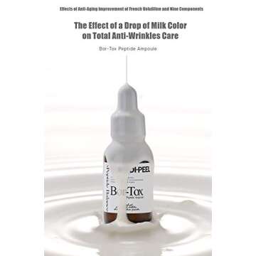 Medi-Peel 5Growth Factor Bor-Tox Peptide Ampoule 30ml, Hydrolyzed Collagen, Anti-Aging Serum, Anti-Wrinkle, Skin Elasticity, Blemish Care, Reduce Fine Lines, Hyaluronic Acid, Korean Skin Care