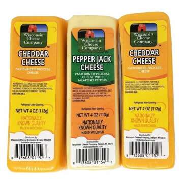 Wisconsin Cheese Gift Basket for Holidays & Entertaining