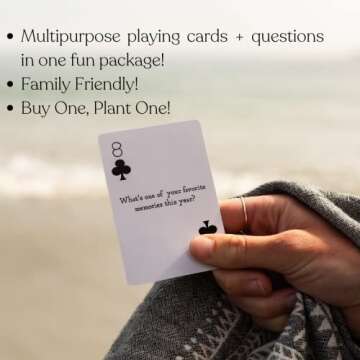 Basecamp Cards: Second Edition Conversation Starters - 52+2 Unique Questions for Family Fun Activity
