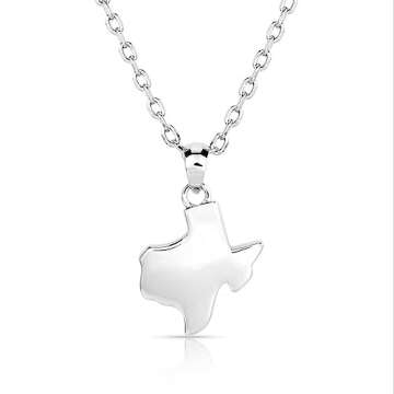 Montana Silversmiths Western Lifestyle Women's Necklace (Texas Forever)