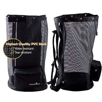 Athletico Scuba Diving Bag - XL Mesh Travel Backpack