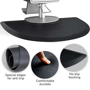Comfortable Anti-Fatigue Salon Mats for Hair Stylists