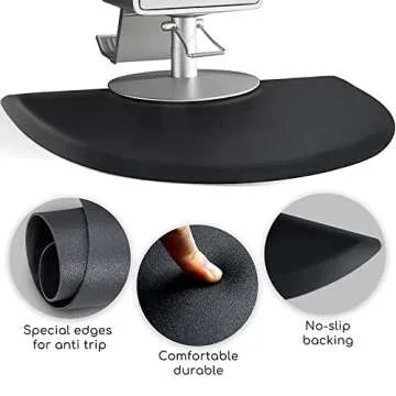 Comfortable Anti-Fatigue Salon Mats for Hair Stylists