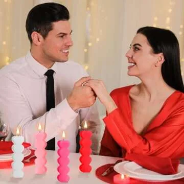 Jutom Heart-Shaped Candles Set | Romantic Gift for All Occasions