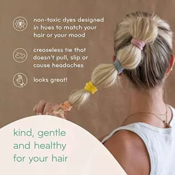 KOOSHOO Hair Ties - Eco-Friendly & Durable Hair Accessories