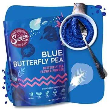 Suncore Foods Blue Butterfly Pea Powder Natural Coloring