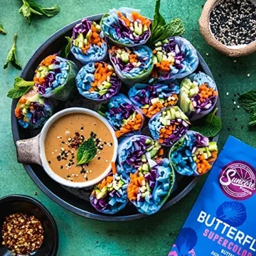 Suncore Foods Blue Butterfly Pea Powder Natural Coloring