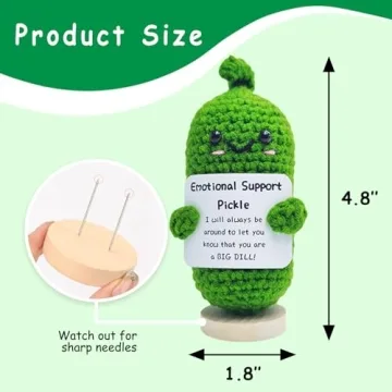 Funny Positive Emotional Support Pickle Gift