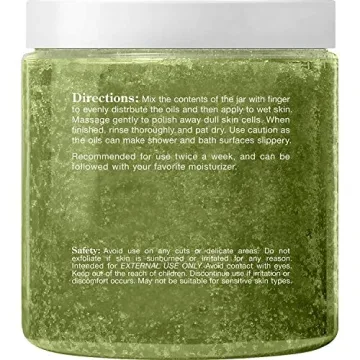 Majestic Pure Matcha Green Tea Scrub for Exfoliation and Moisture