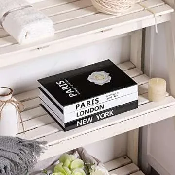 FERAHI Decorative Books - Stylish Home Decor Set for Everyone