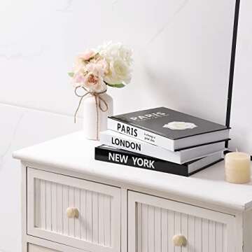 FERAHI Decorative Books - Stylish Home Decor Set for Everyone