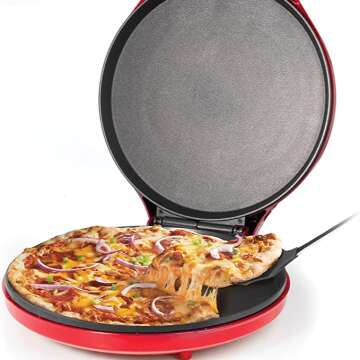 Betty Crocker BC 2958CR Pizza Maker for Quick & Easy Pizzas