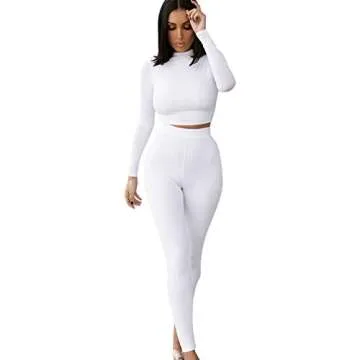 IyMoo Women 2 Piece Tracksuit Set for Stylish Comfort