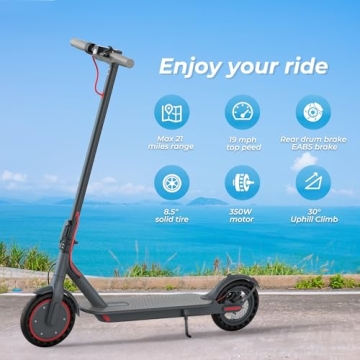 UP6 Electric Scooter - Fast, Portable, & Safe Commuting