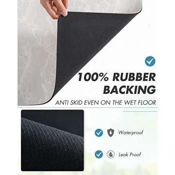 AMOAMI Coffee Mat for Clean Kitchen Under Coffee Maker