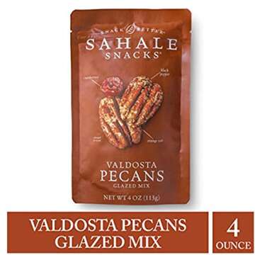 Sahale Snacks Valdosta Pecans Glazed Nut Mix with Cranberries - 4 Ounces