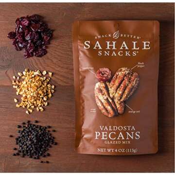 Sahale Snacks Valdosta Pecans Glazed Nut Mix 4 Ounces