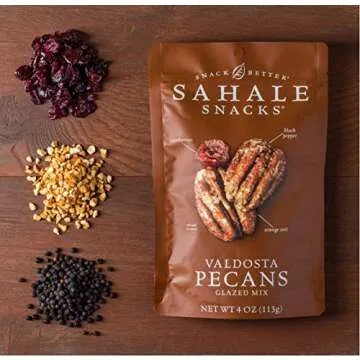 Sahale Snacks Valdosta Pecans Glazed Nut Mix 4 Ounces