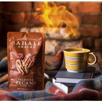 Sahale Snacks Valdosta Pecans Glazed Nut Mix 4 Ounces