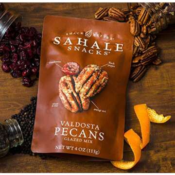 Sahale Snacks Valdosta Pecans Glazed Nut Mix 4 Ounces