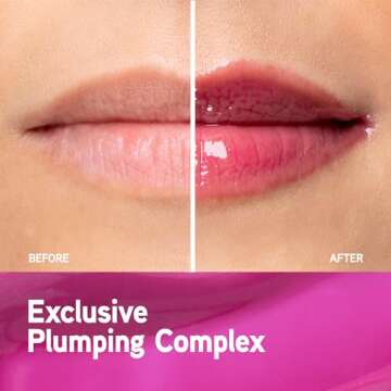 Physicians Formula Mineral Wear Diamond Lip Plumper Gloss, Dermatologist Tested, Brilliant Berry Dia...