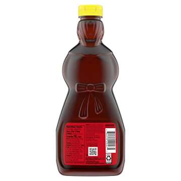 Mrs. Butterworth's Thick and Rich Sugar Free Pancake Syrup, Sugar Free Maple Flavored Syrup for Panc...