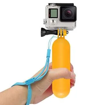 SHOOT Floating Grip for Action Cameras - Waterproof Functionality