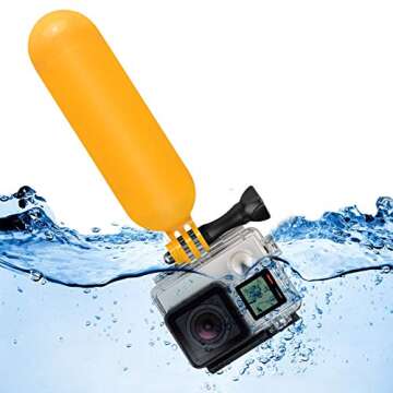 SHOOT Floating Grip for Action Cameras - Waterproof Functionality