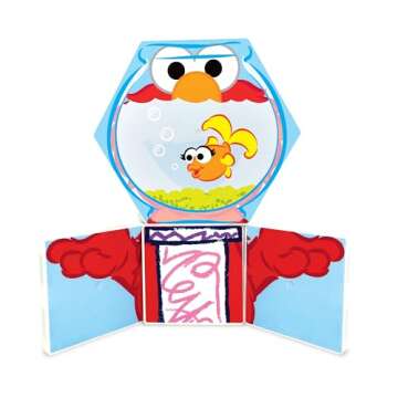 CreateOn “Sesame Street” Toys, Magnetic Kids’ Building Toys from “Sesame Street” Books, Colors with Elmo Magnet Tiles, Educational Toys for Ages 3+, 17 Pieces