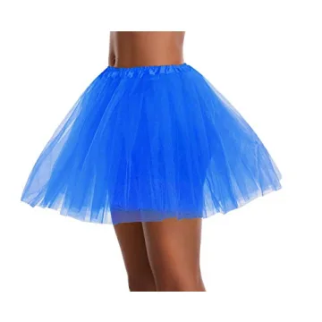 Layered Navy Tulle Tutu Skirt for Women & Teens