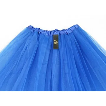 Layered Navy Tulle Tutu Skirt for Women & Teens