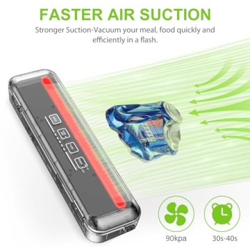 KOIOS Vacuum Sealer with Cutter and Dry/Moist Modes