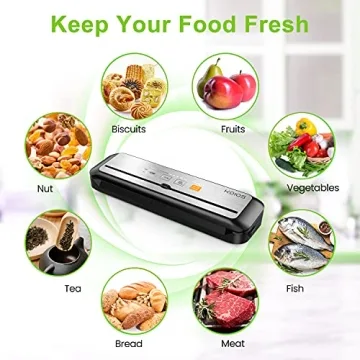 KOIOS Vacuum Sealer with Cutter and Dry/Moist Modes