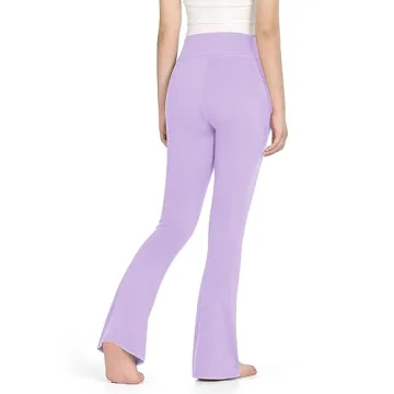 KEREDA Girls Flare Leggings - Stylish Comfort for Active Kids