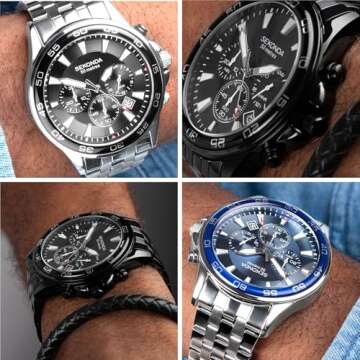 Stylish Sekonda Jenson Men's Quartz Watch - Durable & Water Resistant