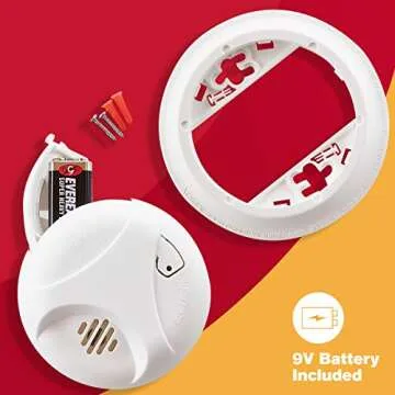 First Alert SA303CN3 Ionization Smoke Alarm Battery Powered