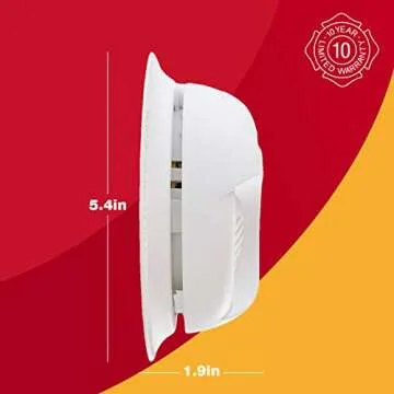 First Alert SA303CN3 Ionization Smoke Alarm Battery Powered