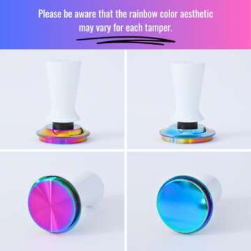 For Days 54mm Calibrated Tamper - Perfect for Espresso Lovers!