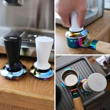 For Days 54mm Calibrated Tamper for Espresso Machines