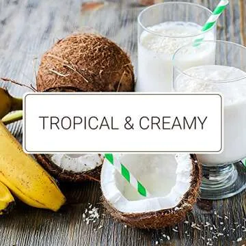 Monin - Coconut Syrup, Sweet and Rich, Great for Cocktails and Smoothies, Gluten-Free, Vegan, Non-GMO (1 Liter)