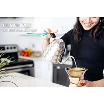 Barista Warrior Gooseneck Kettle: Perfect Brew Anytime
