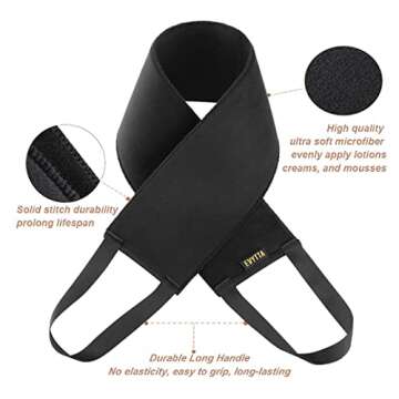 Self Tanning Mitt Applicator - EVYTTA 3 Set Self Tanner Mitt Applicator with Tanning Glove for Self Tan, Back Applicator, Mini Tanning Mitts Self Tanner Mit, Self Tan Mitt Applicator, Self Tan Mit