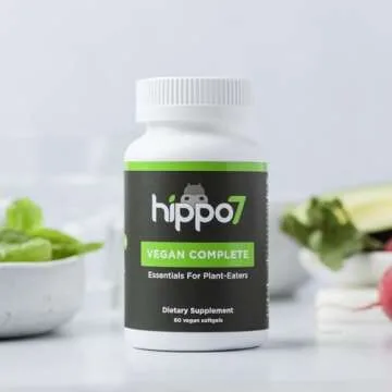 Hippo7 Vegan Complete Multivitamin with Essential Nutrients