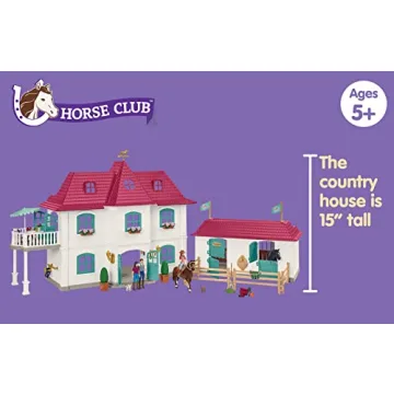 Schleich Horse Club Lakeside Country House Playset 70-Piece