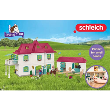 Schleich Horse Club Lakeside Country House Playset 70-Piece