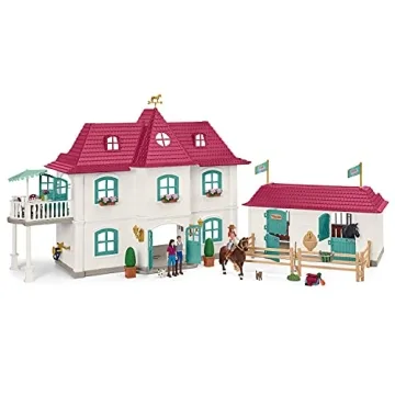 Schleich Horse Club Lakeside Country House Playset 70-Piece